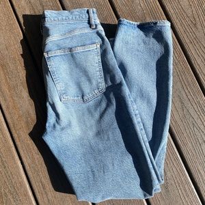 AGOLDE high rise stovepipe